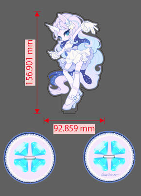 Standee - Moonlight Glimmer